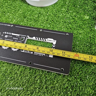 แผ่นเพลท ZK AS-21/ZK AS-21P HT21 3g ST21 เช็คแบตดิจิตอล สีดำด้าน ช่อง25cm x 5.5cm(ตามรูปหน้าปก คือรุ่น ZK-AS21นะคะ)