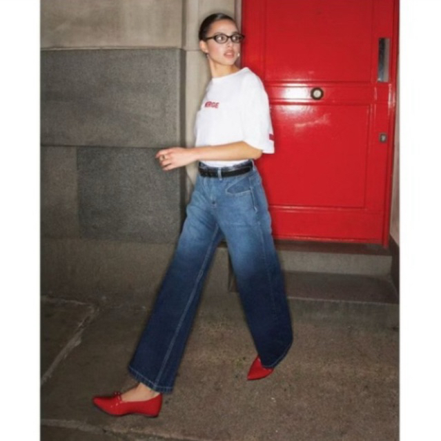 ส่งต่อ Merge - Baggy jeans สี ombre size XL