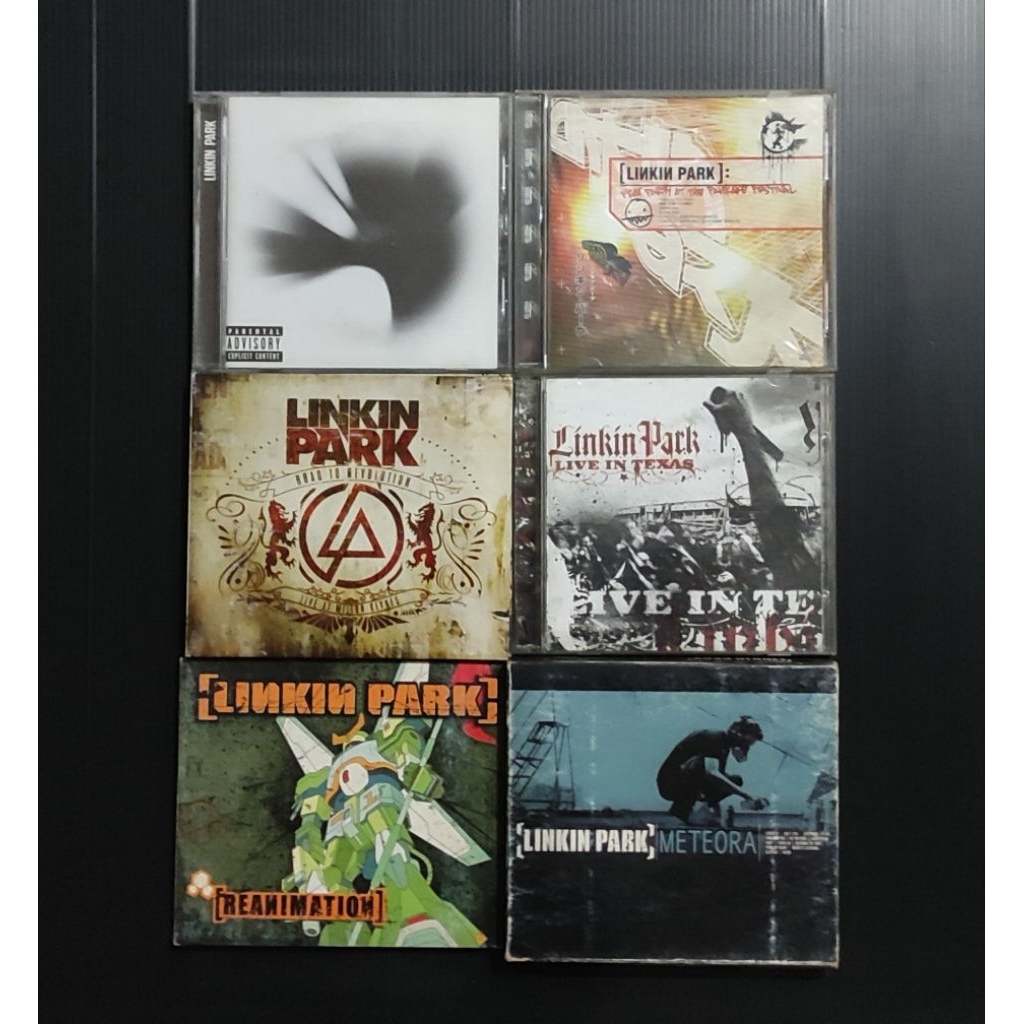 Set CD เพลง Linkin Park ของแท้ รวม 6แผ่น