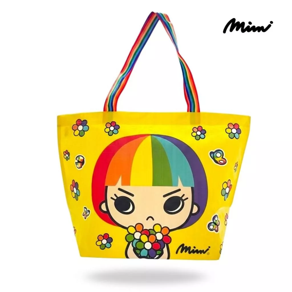 Mimi กระเป๋า ฟลาวเวอร์ - สีเหลือง A9NYYE
