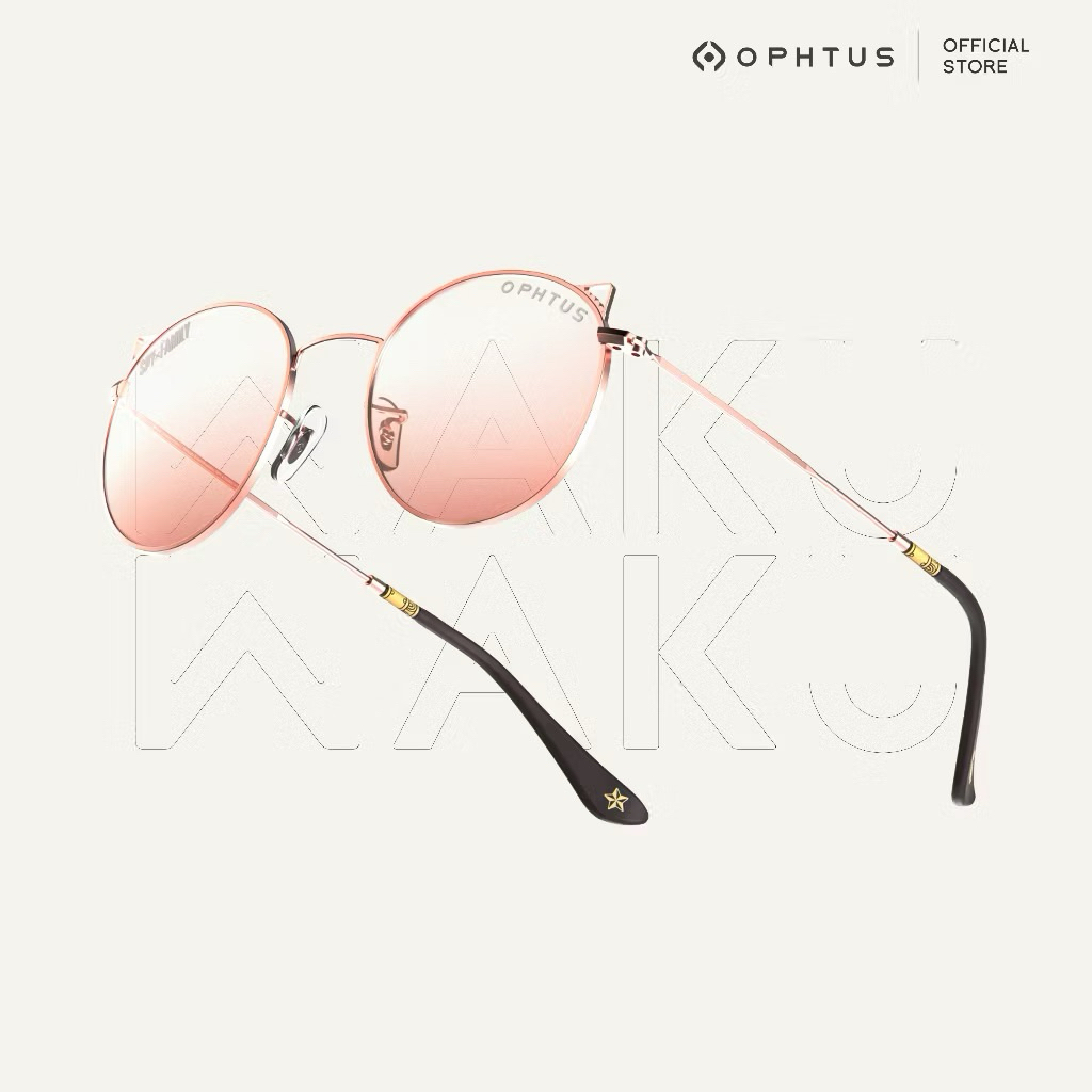 OPHTUS SPYxFAMILY  แว่นตากรองแสงสีฟ้า ของแท้ 100% มือสอง สภาพมือ1 ใช้น้อยมาก รุ่น WAKU WAKU เลนส์ Re