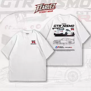 [𝐅𝐄𝐀𝐑𝐋𝐄𝐙 ร้านจริง] - Nissan GTR R35 Nismo เสื้อรถ เสื้อยืดคอกลม ผ้าCotton 100%
