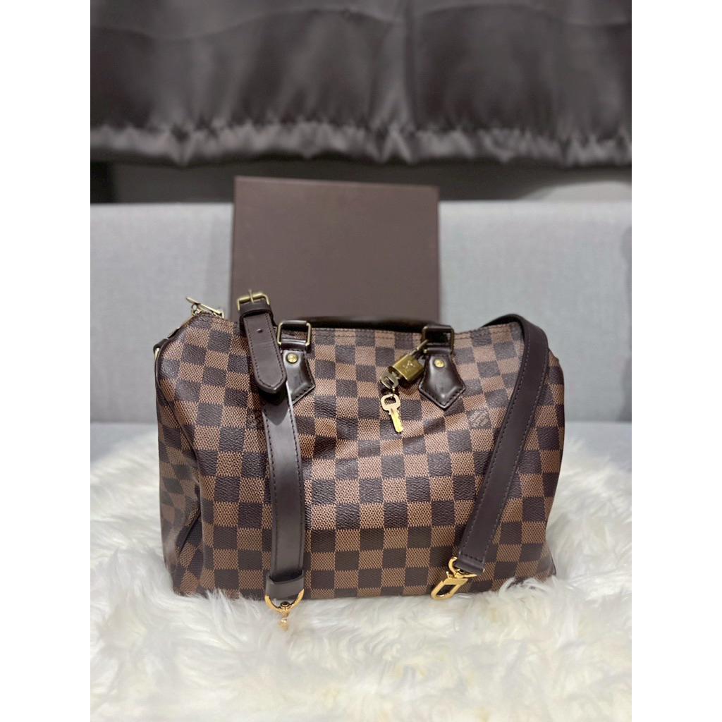 กระเป๋าแท้มือสองLV(Speedy30)damier