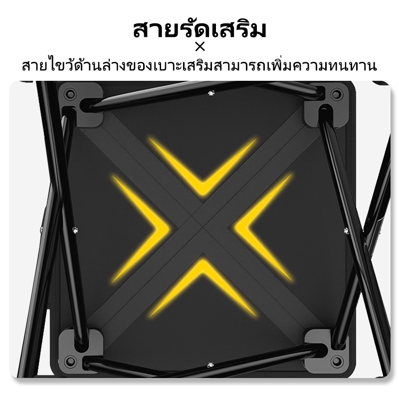 2026 Topcamper เก้าอี้สนาม เก้าอี้ปิคนิค เก้าอี้แคมป์ปิ้ง เก้าอี้พับขนาดเล็ก พับได้ พกพาสะดวก - รูปที่ 3