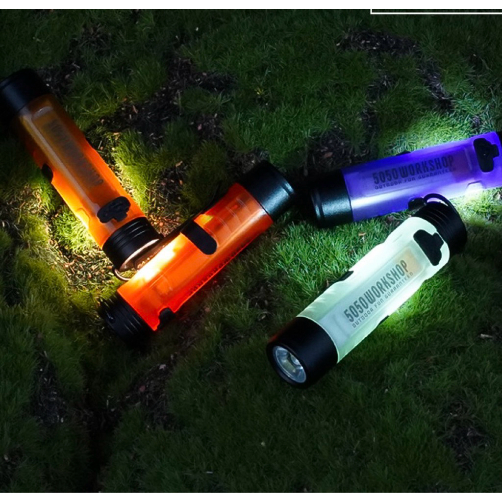 ไฟฉาย LED ขนาดเล็ก พกพาสะดวก น้ำหนักเบา และทนทาน ชาร์จไฟได้หลายรูปแบบ