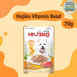 Hajiko Vitamin Bead ฮาจิโกะ อาหารเปียกสุนัขเกรดพรีเมี่ยม ขนาด 70g