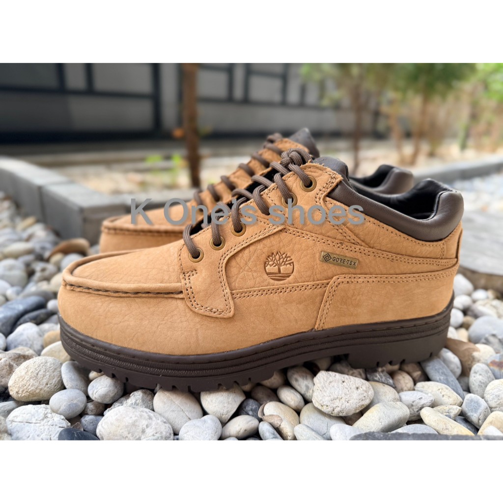 Heritage Boot รองเท้าบูทสั้นสุดคลาสสิค หนังพรีเที่มสีน้ำตาลอ่อน สินค้าใหม่ (ไม่มีกล่อง)
