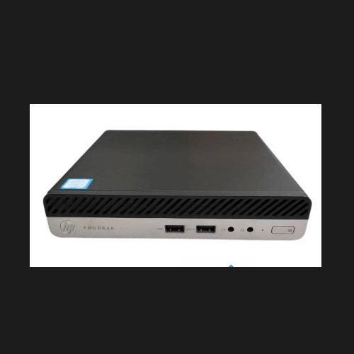 (คอมมือสอง) หมดสัญญาเช่า Mini PC HP ProDesk 400 G3 Core i5-7500T Ram 4GB SSD 256GB