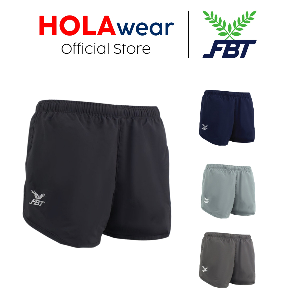 [มีส่งด่วน]  กางเกงวิ่ง FBT A2L501 มีซับใน สั้นมาก ผ้าโพลีเอสเตอร์+สแปนเด็กซ์