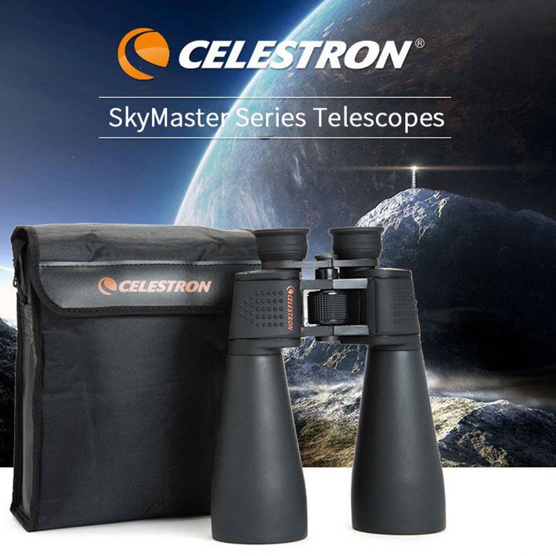 CELESTRON SkyMaster ซีรี่ส์กล้องส่องทางไกลกำลังสูง 12X60 15X70 ช่องมองภาพกลางแจ้งมุมกว้าง HD สูงสามารถดูดวงจันทร์ได้