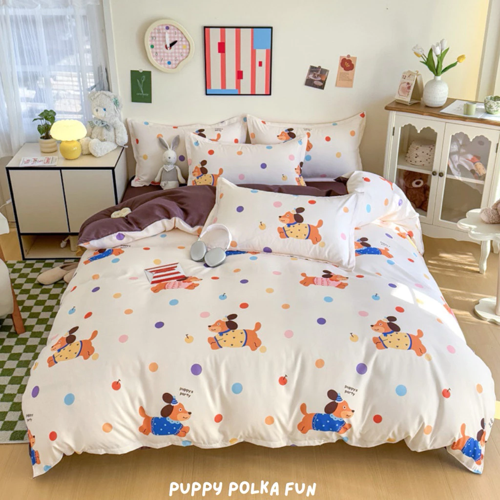 ชุดผ้าปูที่นอน Lovely Cozy Series ครบเซ็ต 6 ชิ้น thumbnail 6