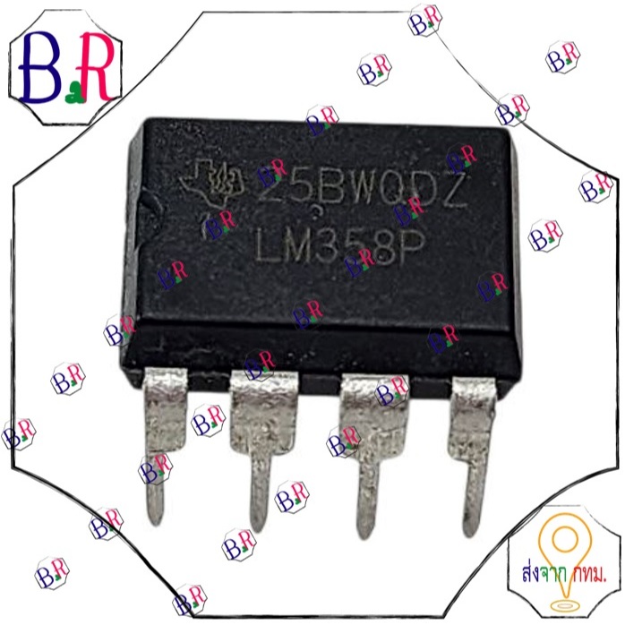 LM358 LM358P Dual Operational Amplifiers LM358P ชิป 6 ขา สำหรับงานช่าง จัดส่งทุกวัน