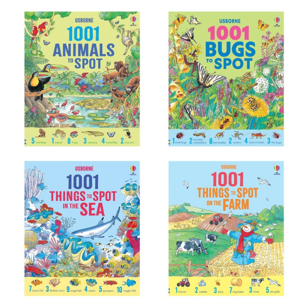 Usborne - 1001 Things to Spot Book Series