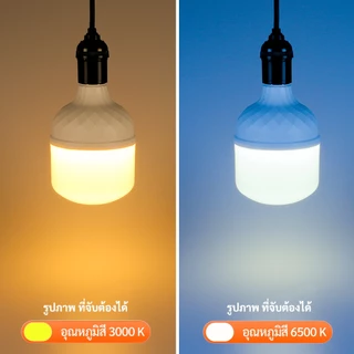 MIMI หลอดไฟ LED HighBulb 35W 45W 65W 85W Light ขั้ว E27 แสงขาว/วอร์ม ทรงกระบอก ประหยัดไฟ 20,000ชม