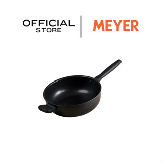MEYER MIDNIGHT กระทะผัดทรงลึก hard-anodize ขนาด 28 ซม. Stirf…