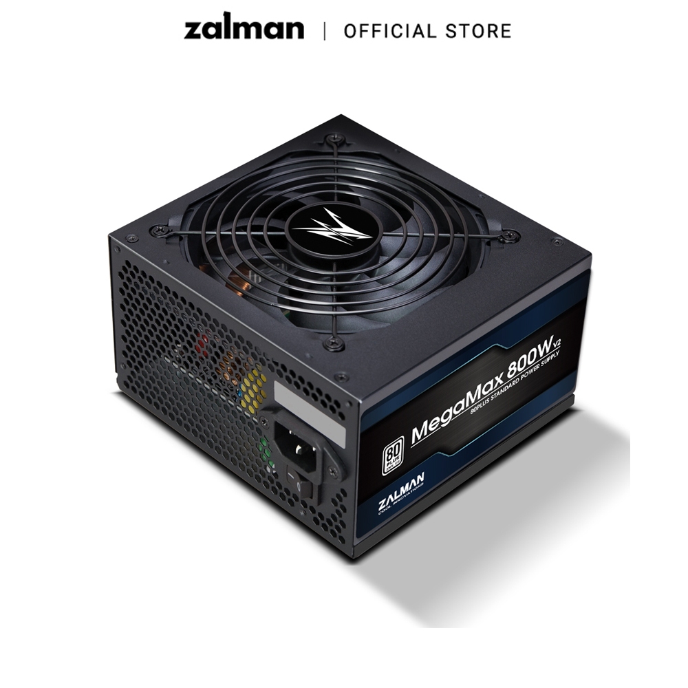 PSU ZALMAN MEGAMAX 800W V2 80 PLUS STANDARD : ZM800-TXII