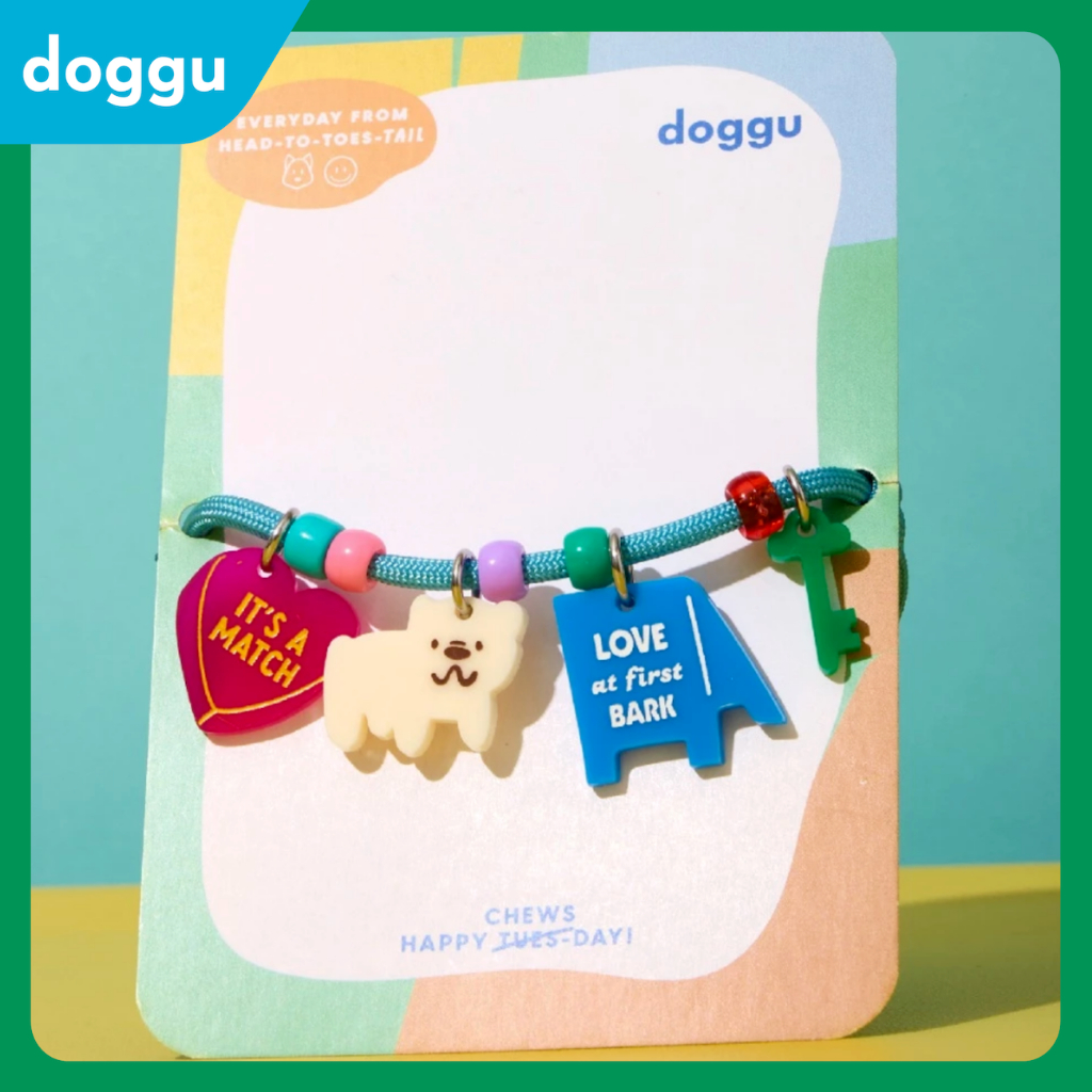 [พร้อมส่ง] DOGGU สร้อยคอสัตว์เลี้ยง SET Pick me Tinder