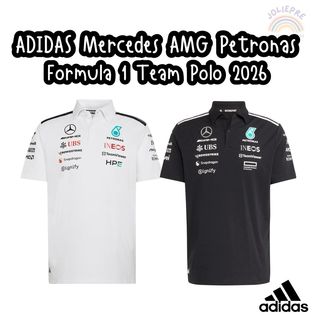 [พร้อมส่งใช้โค้ดลดได้🍊✅]Adidas Mercedes AMG Petronas Formula 1 Team Polo 2026 เสื้อเบนซ์โปโลปี2026 ของแท้ ช็อปไทย🇹🇭