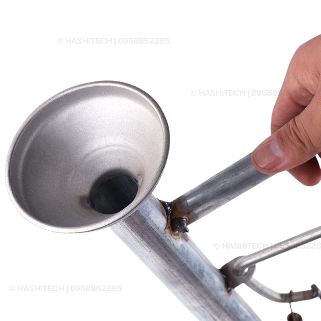 เครื่องหยอดเมล็ดมือบีบสแตนเลส JAB กลม หยอดข้าวโพด ถั่ว และเมล็ดพืชใช้งานง่าย ทนทาน - รูปที่ 2