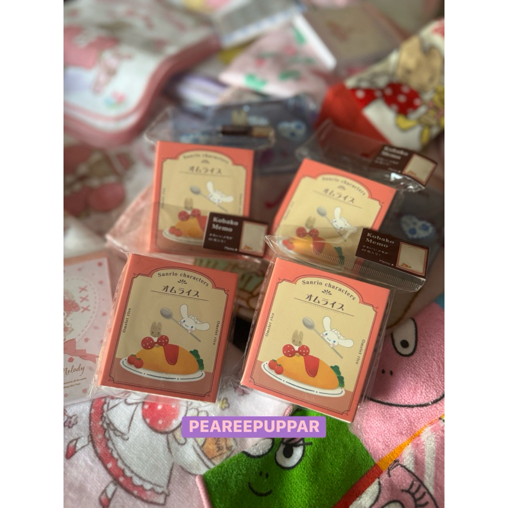 * New กระดาษโน้ต Marron Cream & Cinnamoroll *