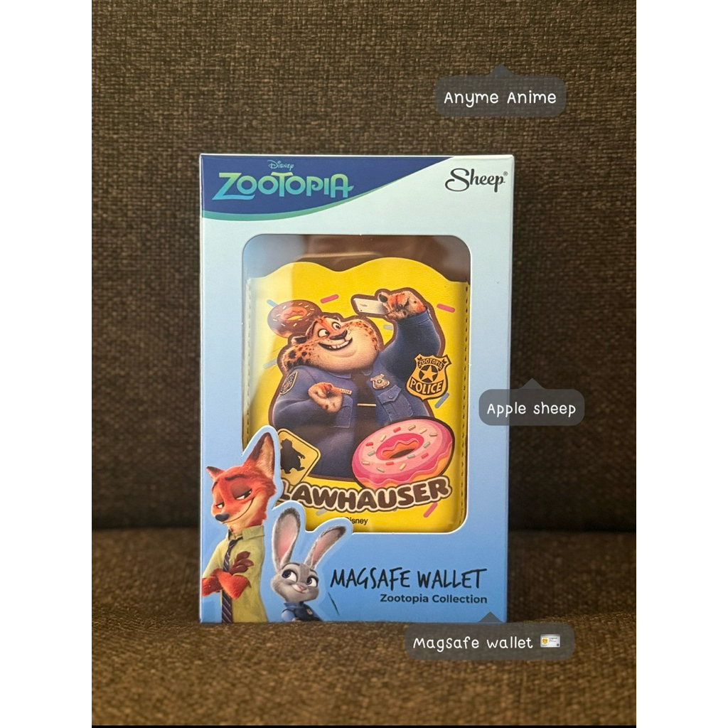 ส่งต่อApple Sheep Zootopia MagSafe wallet (พร้อมส่ง)