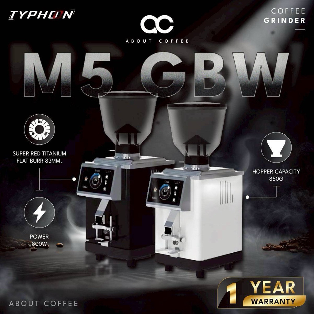 TYPHOON M5 GBW เครื่องบดกาแฟ รับประกัน 1 ปี