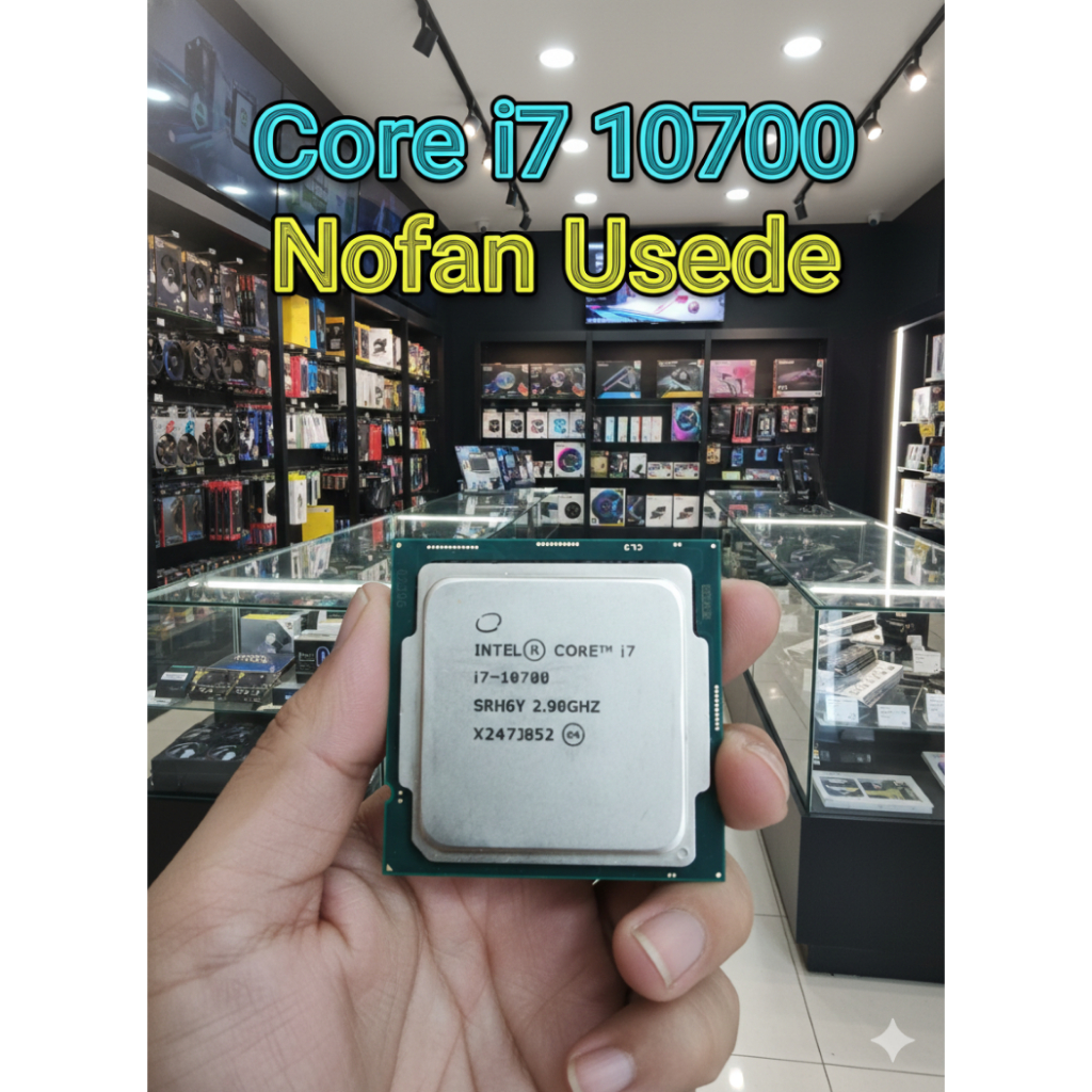 [มือสอง] CPU Intel Core i7-10700 (LGA 1200) 8 Cores / 16 Threads สภาพนางฟ้า ใช้งานปกติ