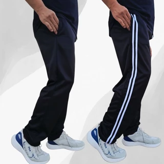 กางเกงวอร์ม( รุ่นฟรีไซส์พลัส )กางเกงวอร์มสําหรับคนสูง เนื้อผ้าใส่สบาย เอวยืดได้เยอะ