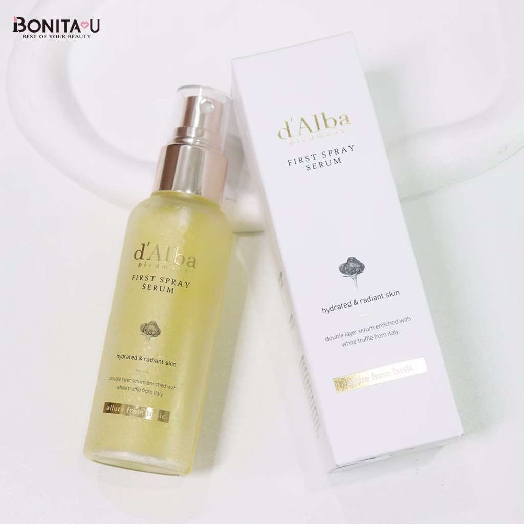 ⚡️ส่งทันที⚡️ d 'Alba White Truffle First Spray Serum ดัลบา ไวท์ ทรัฟเฟิล เฟิร์ส สเปรย์ เซรั่ม
