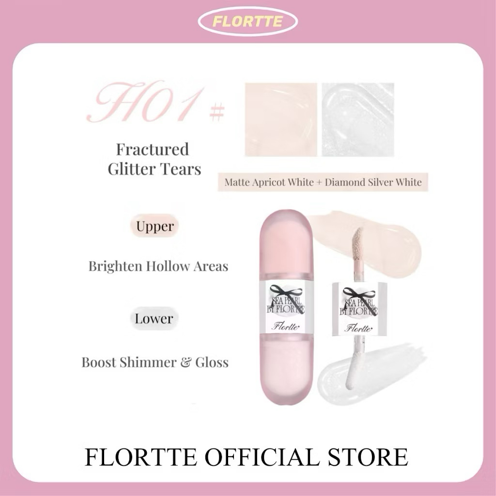 ส่งต่อ FLORTTE ไฮไลท์ สองหัว คอนทัวร์แก้ว ซีรีส์ทะเล