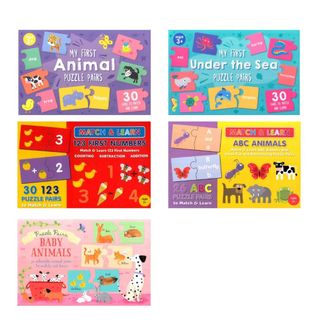 North Parade Books - Match & Learn Puzzle Box