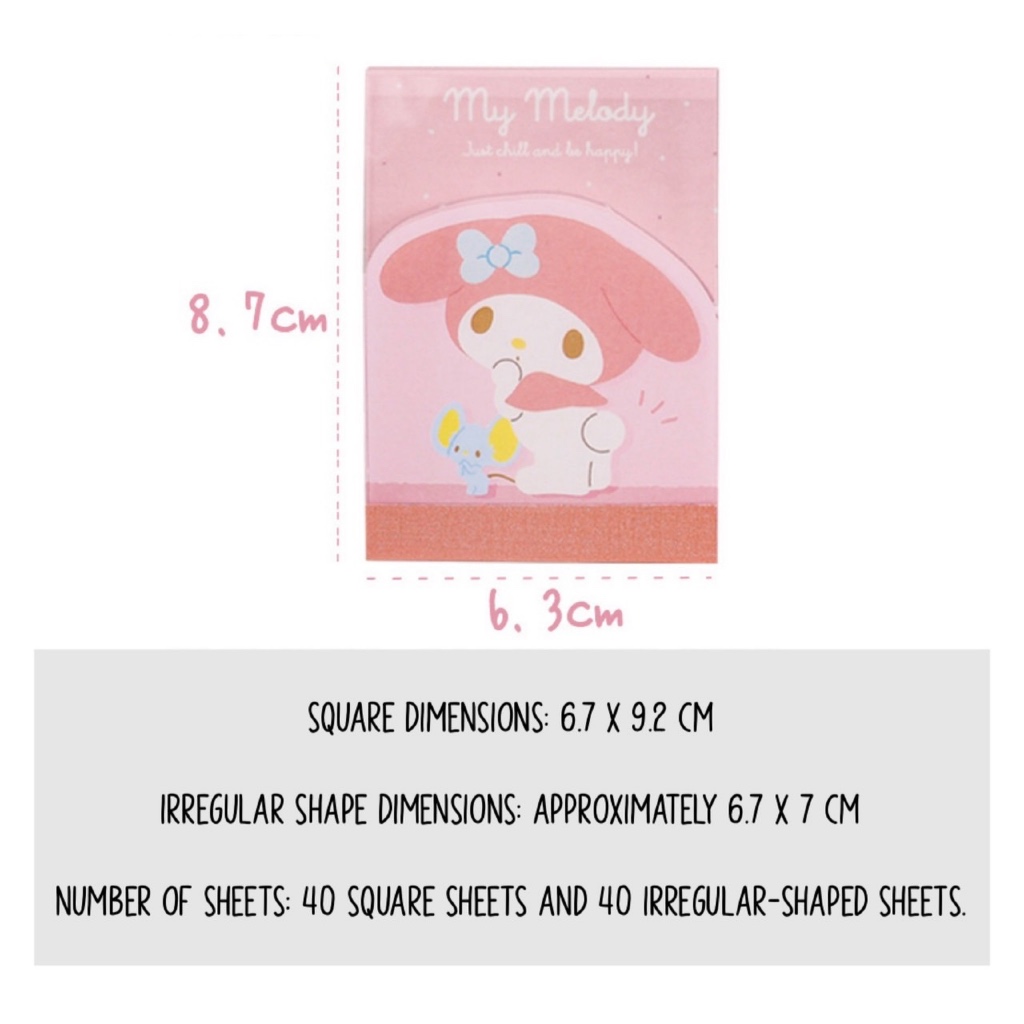 สมุดฉีก ลายการ์ตูน ไดคัท 80แผ่น 8.7×6.3cm ราคา ถูกที่สุด ดีลบีเคเค แกลเลอรีภาพที่ 5