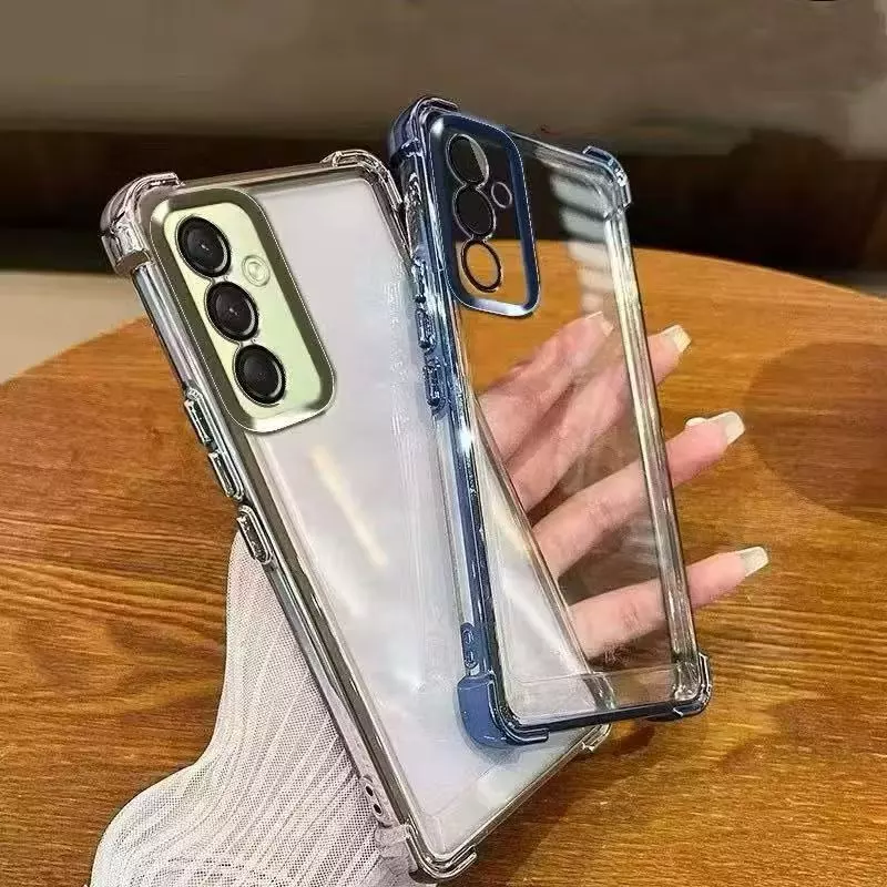 เคสใส กันเลนส์กล้อง สำหรับ Samsung A27 A37 A57 A07 A17 A06 A16 A56 A36 A26 A55 A35 A25 A15 A05S S24FE S25FE เคสกันกระแทก