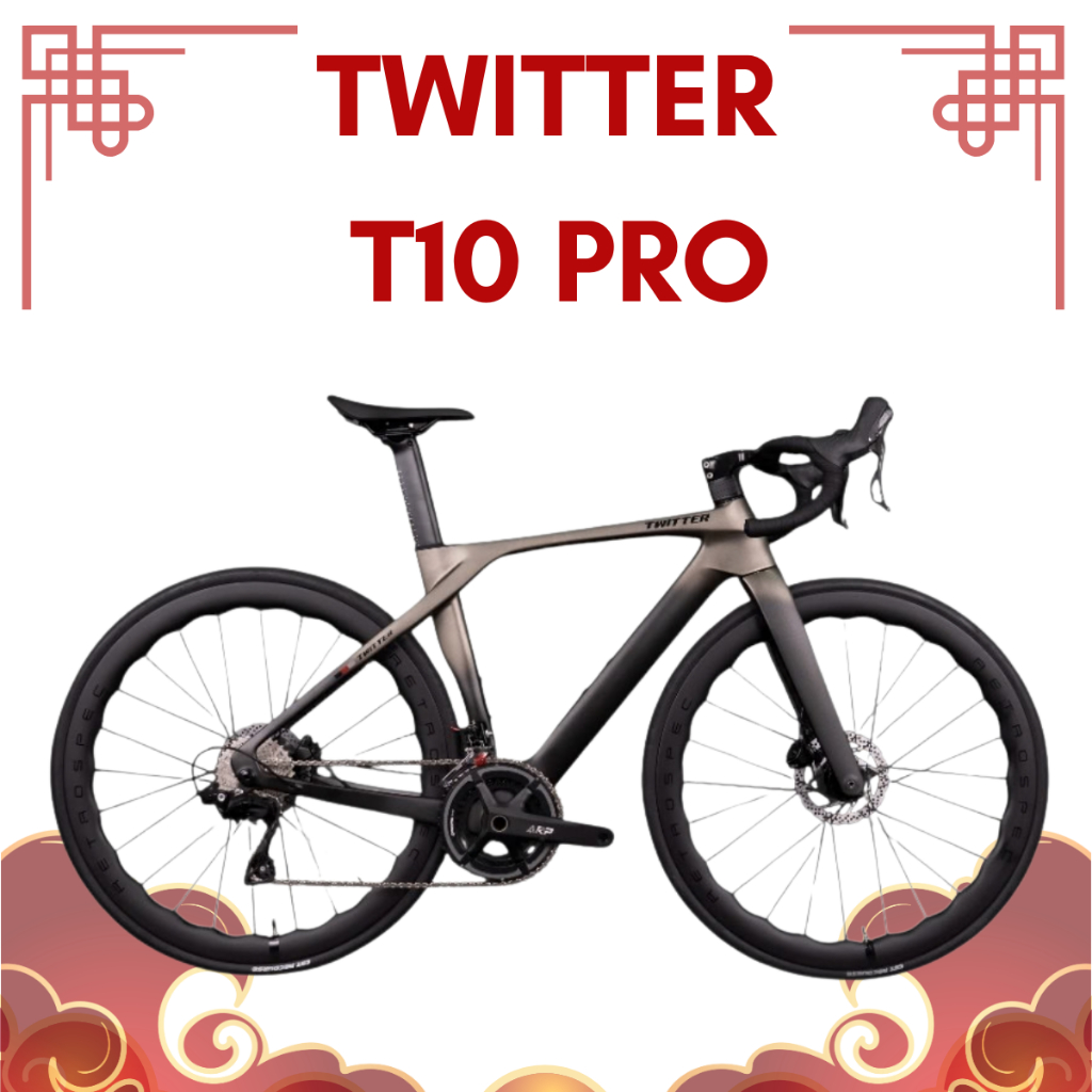 จักรยานเสือหมอบ TWITTER รุ่น T10 Pro 105 24sp.