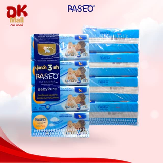 (live) [ เซ็ต 4 แพ็ค ] กระดาษเช็ดหน้า Paseo ขนาด 130 แผ่น หนา 3 ชั้น นุ่ม 3 เท่า (4 แพ็ค บรรจุ 16 ห่อ)