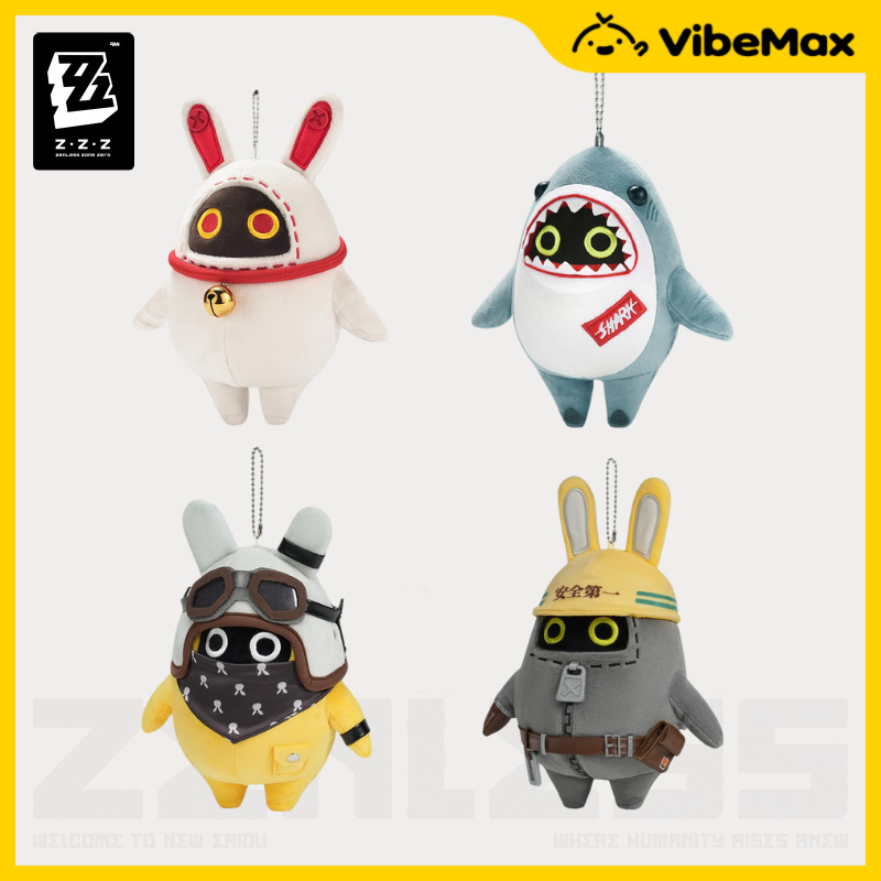 [✨NEW⚡พร้อมส่ง] Zenless Zone Zero พวงกุญแจตุ๊กตา ZZZ Official Merch Bangboo Plush Pendant Rocketboo 