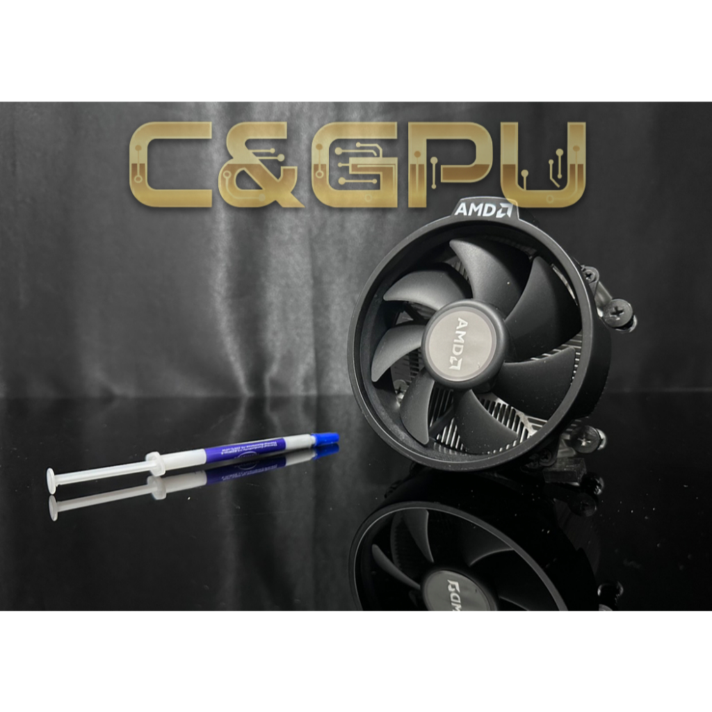 ซิงค์พัดลม(CPU FAN COOLING) AMD RYZEN stock cooling ขนาด 5CM แกนทองแดง