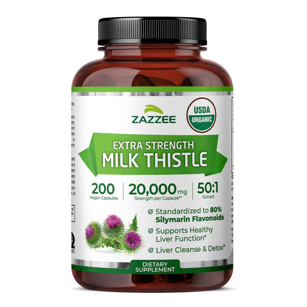 Milk Thistle 50:1 Extract 200 Veggie Caps