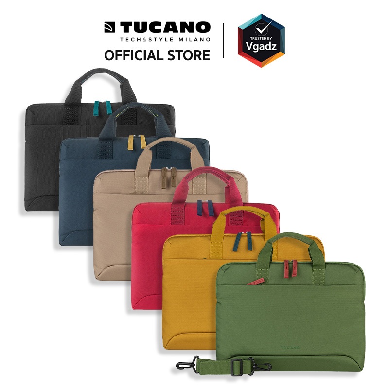 Tucano กระเป๋าโน๊ตบุ๊คสำหรับ Laptops 14"-15.6" / Macbook Air 15" / Pro 14"-16" รุ่น Smilza