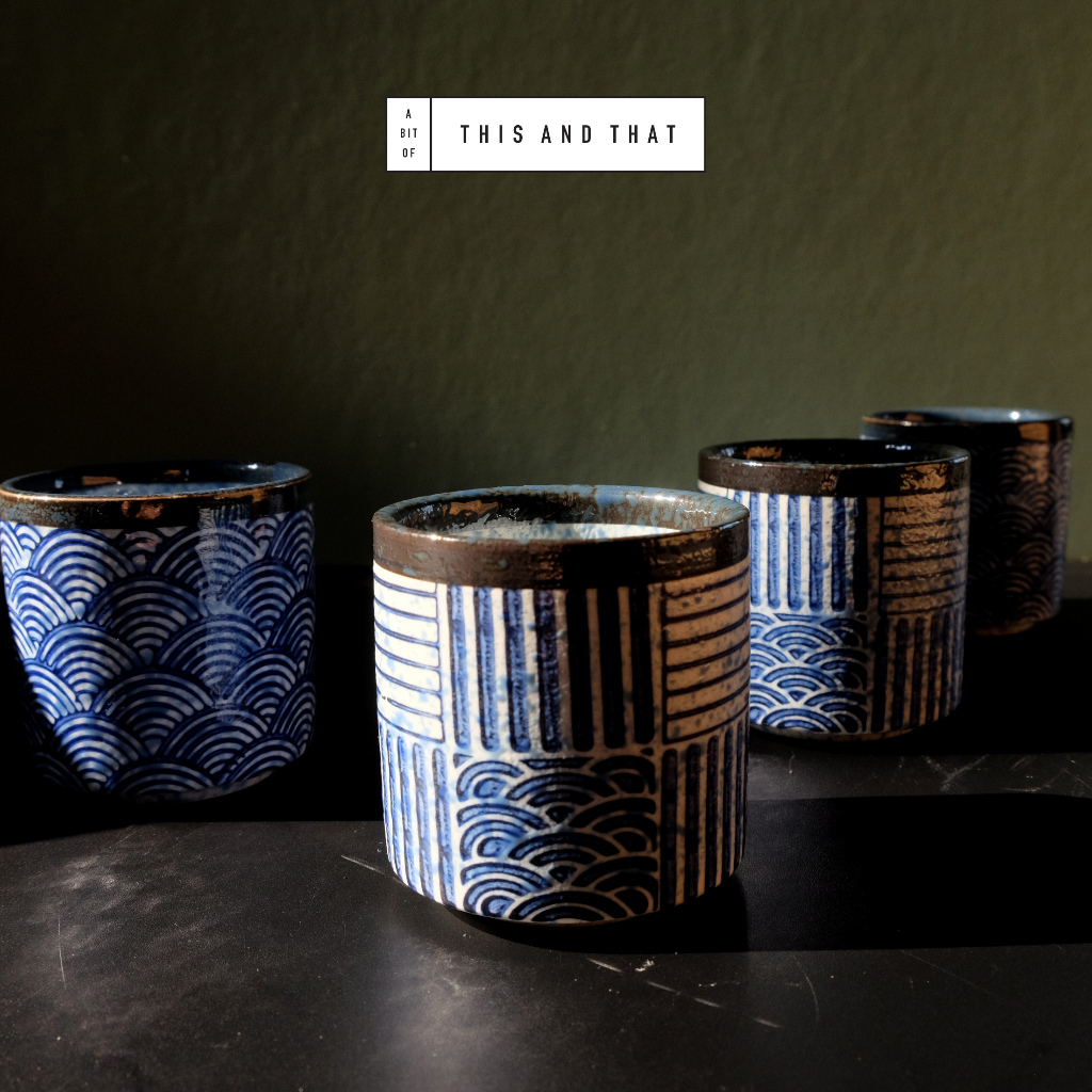 แก้วชา Japanese tea cup ซีรี่ย์ Vintage