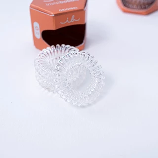 invisibobble ยางรัดผม ผมไม่เป็นรอย รุ่น Original สี Crystal Clear (1 กล่องบรรจุ 3 ชิ้น)