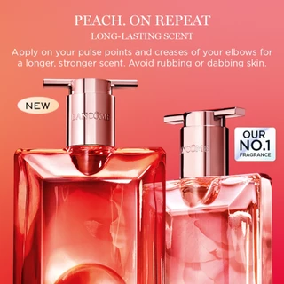 ใหม่! LANCOME IDOLE PEACH'N ROSES EDP 10ML น้ำหอมลังโคม กลิ่นโทนฟรุตตี้ฟลอรัลหวานฉ่ำ