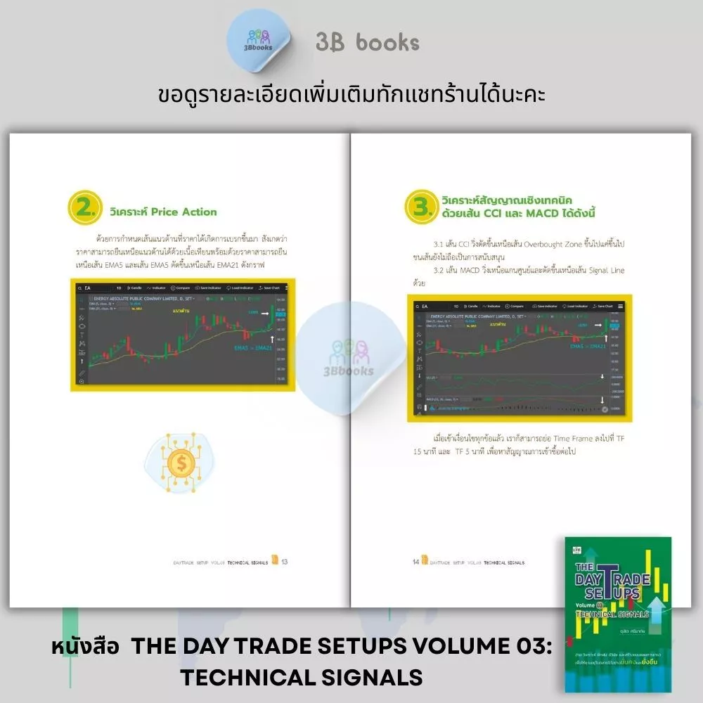 หนังสือชุด THE DAY TRADE ครบสูตร อยู่รอดในตลาดหุ้น : หุ้น การวิเคราะห์หุ้น การเงินการลงทุน การลงทุนหุ้น การเทรดหุ้น thumbnail 7