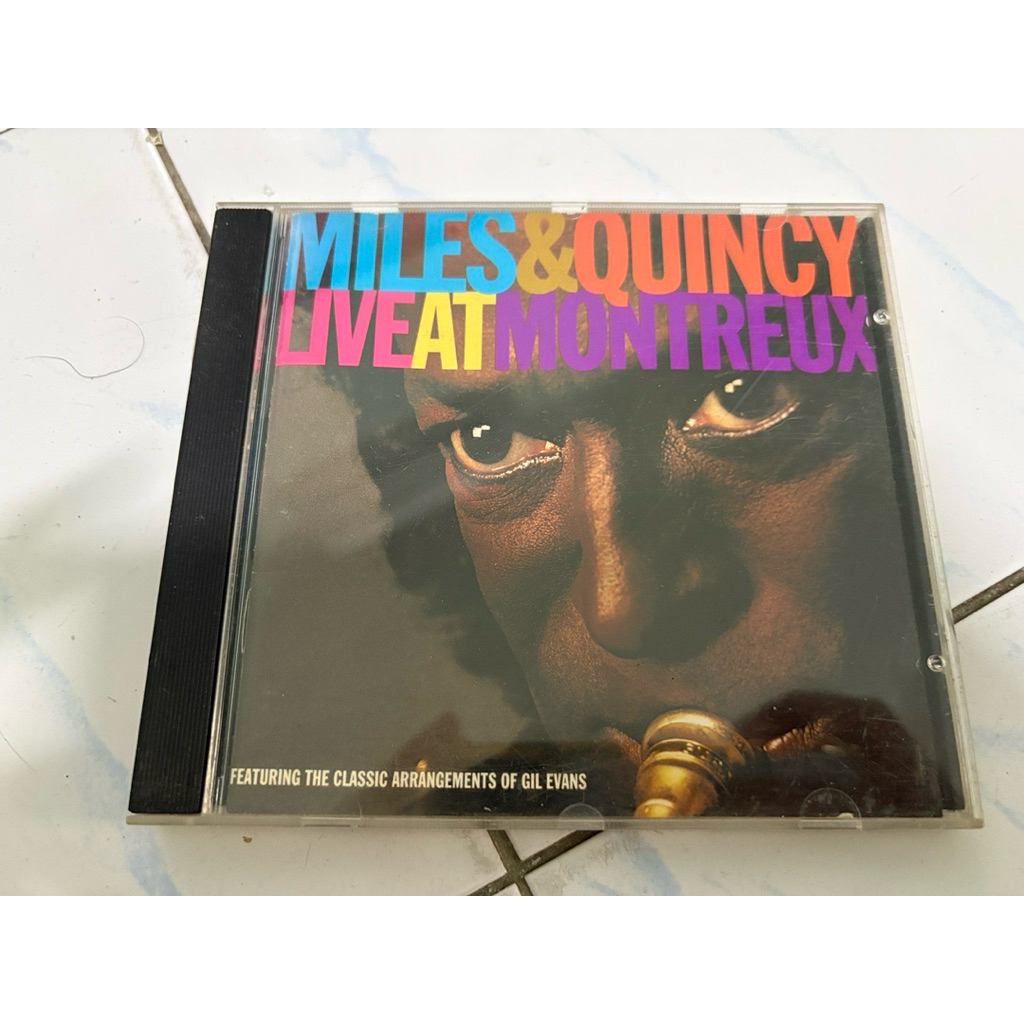 CD : MILES DAVIS & QUINCY - LIVE AT MONTREUX