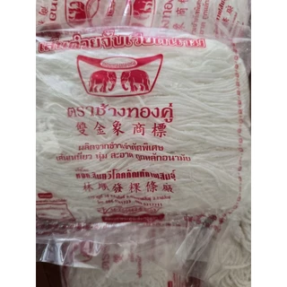 เส้นสด ก๋วยจั๊บญวน บัว/ดาว/ช้าง/ซุนกี่ ขนาด 500 กรัม ต้มได้ 4-5 ถ้วย