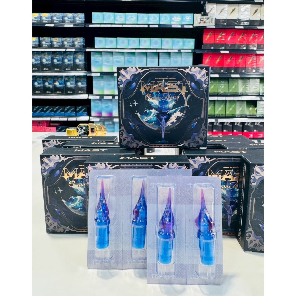 เข็ม Mast Ocean Heart 5 Pcs เข็มสักคิ้วสักปาก