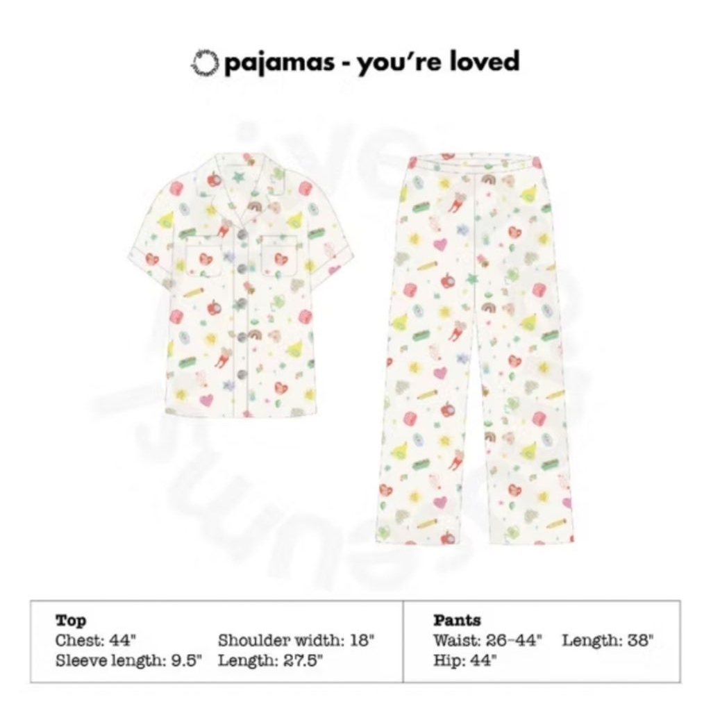 hej bonnie,sunnysideupp, give me museum , happy sunday, sloths of sleepชุดนอนน่ารัก มือสอง สภาพดี