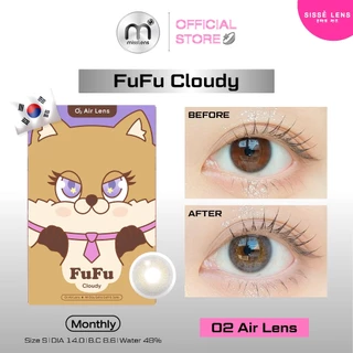 Misslens : Sisse lens คอนแทคเลนส์เกาหลี รุ่น Fufu Honey/Cloudy Type 1 month