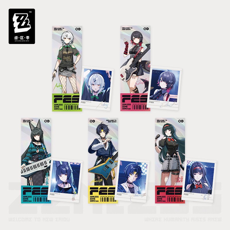 [ พร้อมส่ง / Official ] Zenless Zone Zero ZZZFES - Ticket Set ZZZ เซ็ต ตั๋ว Miyabi Anby Astra Yao El