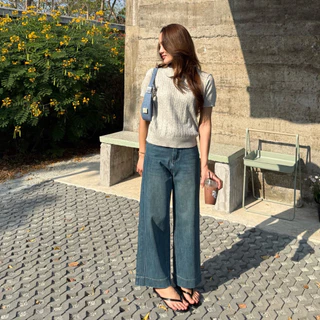 APPAREL.STORY - Daily Soft Jeans กางเกงยีนส์ขาเต่อผ้าพรีเมี่ยม
